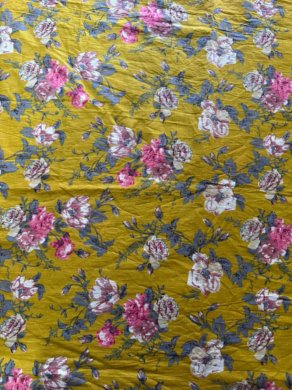 Tanish Signature Print - 10 — screen printed fabric design by Tanish Creation