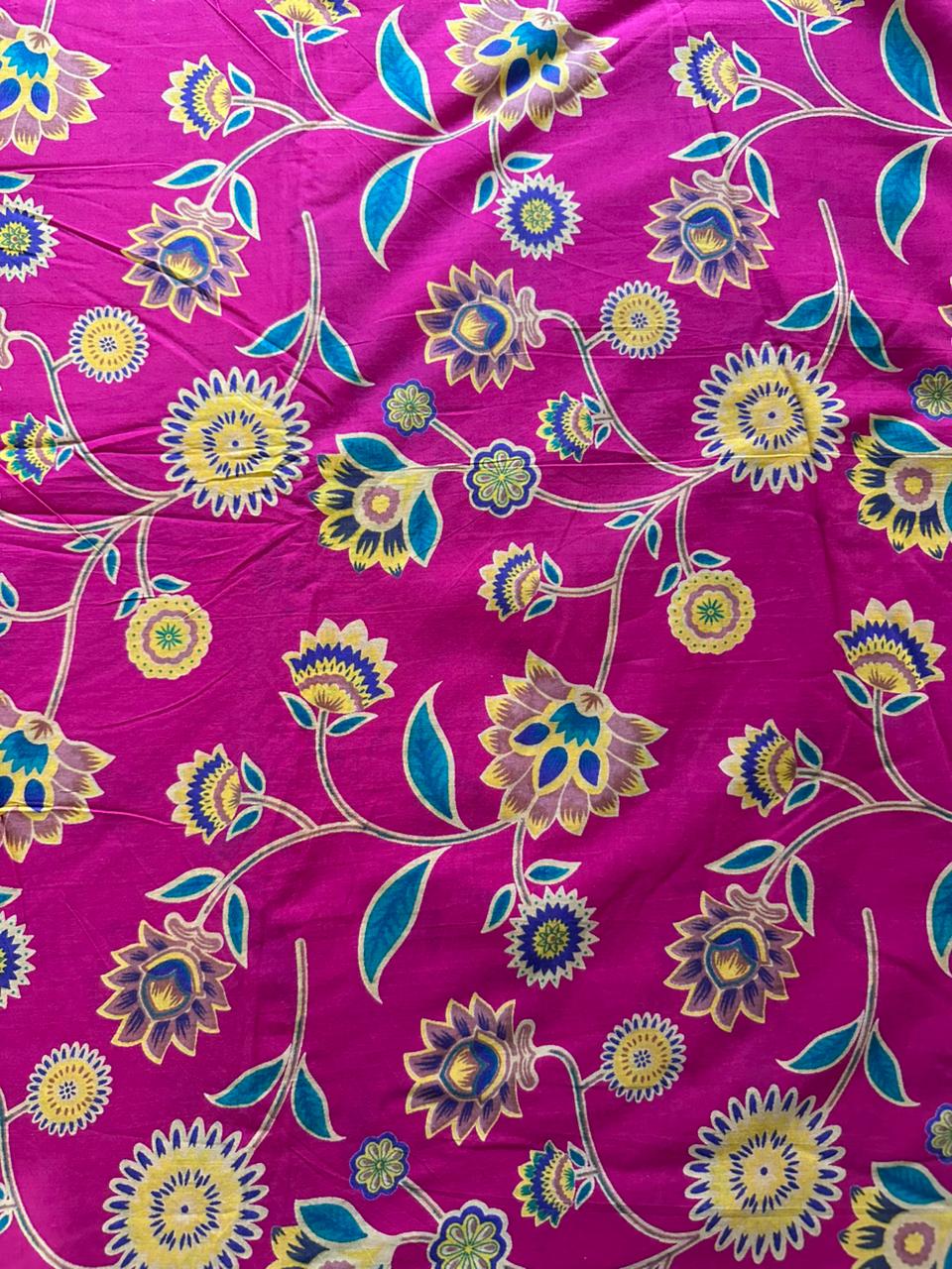 Tanish Signature Print - 12 — screen printed fabric design by Tanish Creation