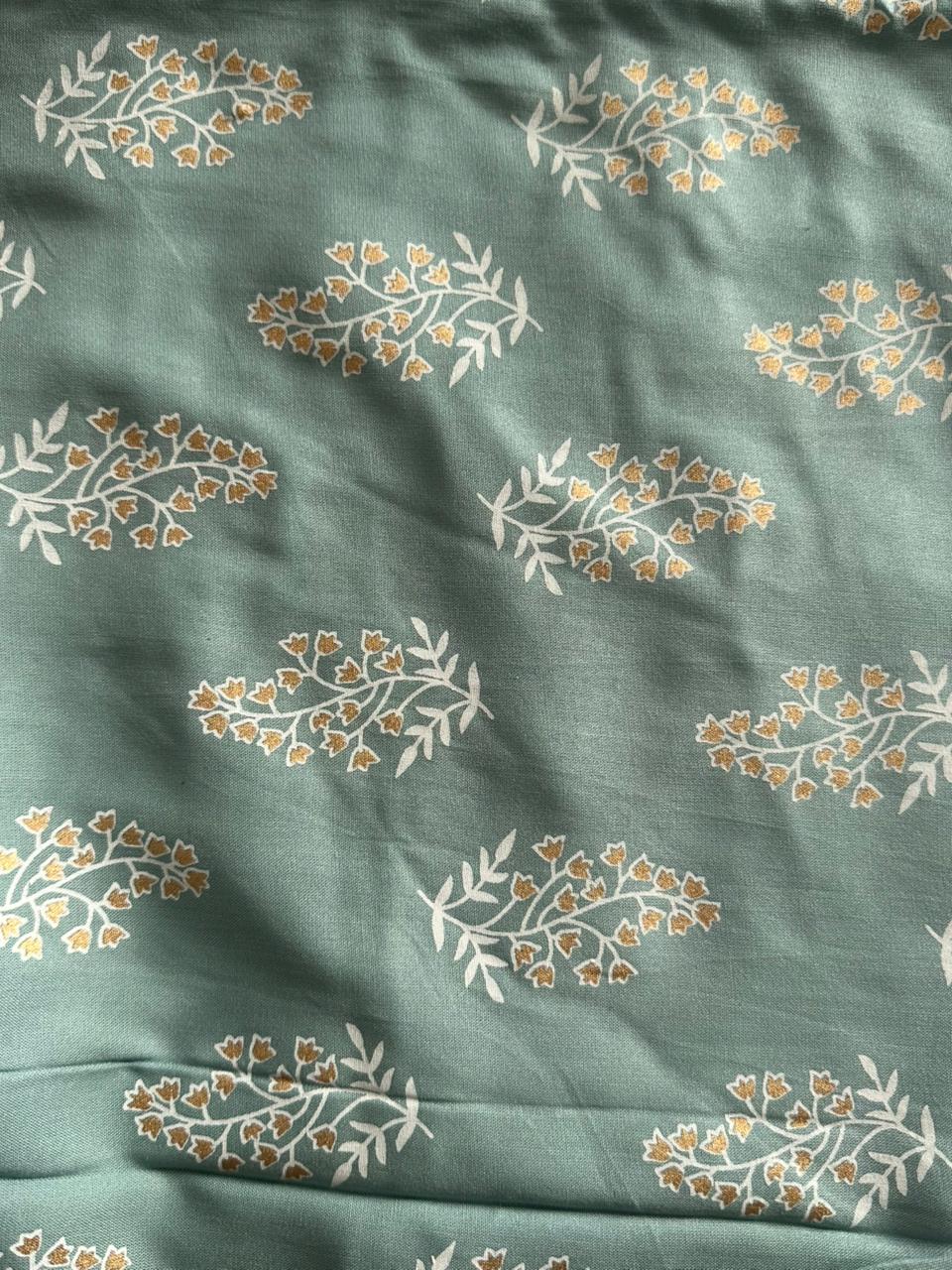 Tanish Signature Print - 17 — screen printed fabric design by Tanish Creation