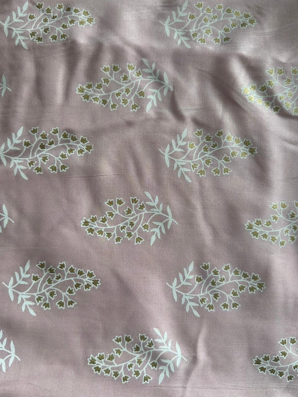 Tanish Signature Print - 18 — screen printed fabric design by Tanish Creation