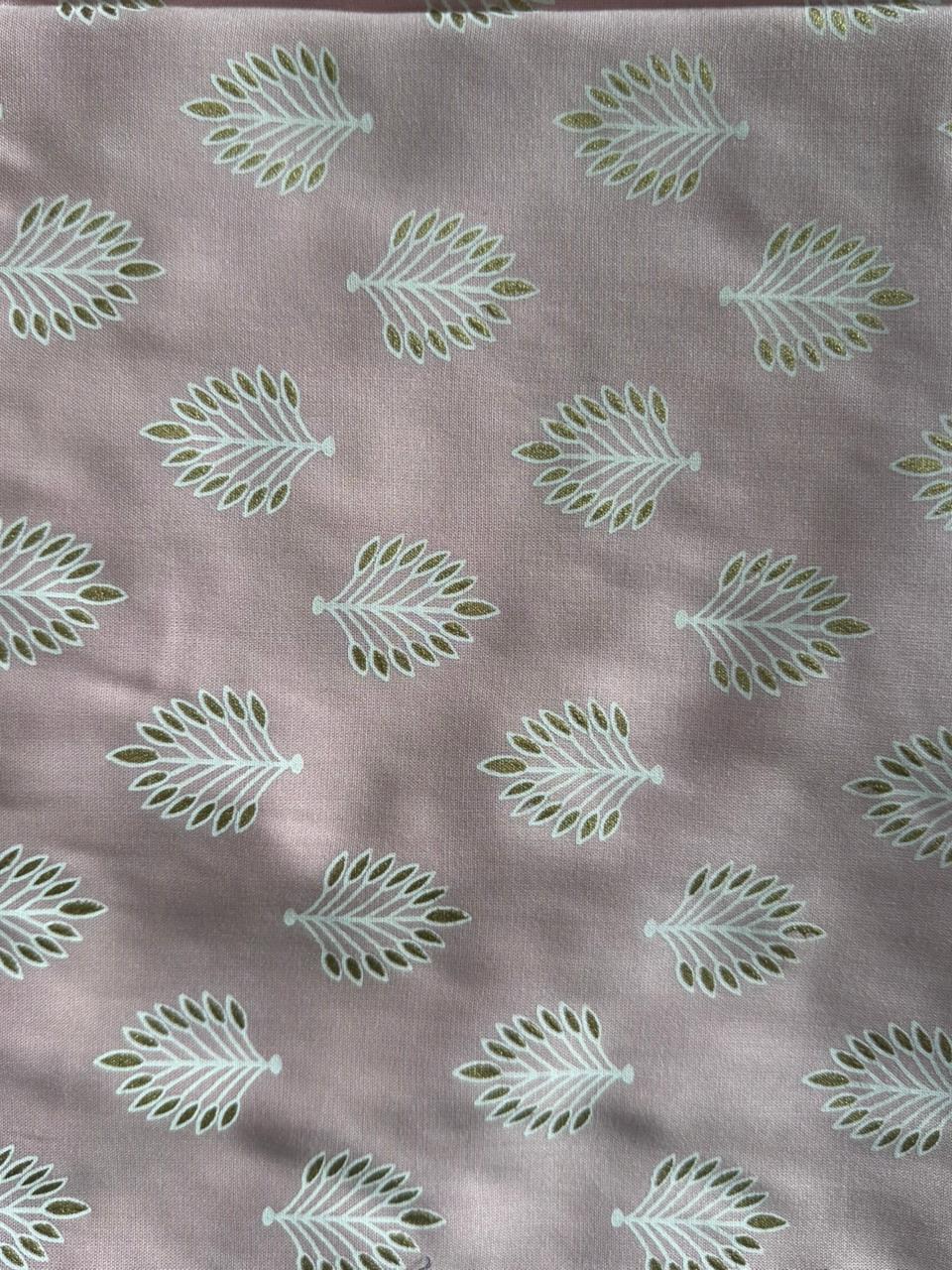 Tanish Signature Print - 19 — screen printed fabric design by Tanish Creation