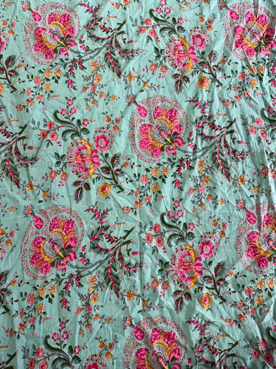 Tanish Signature Print - 02 screen printed fabric design