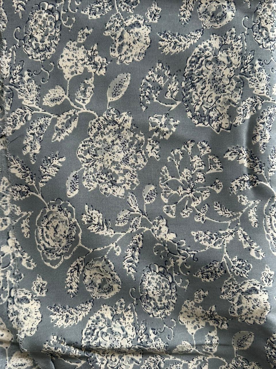 Tanish Signature Print - 21 — screen printed fabric design by Tanish Creation