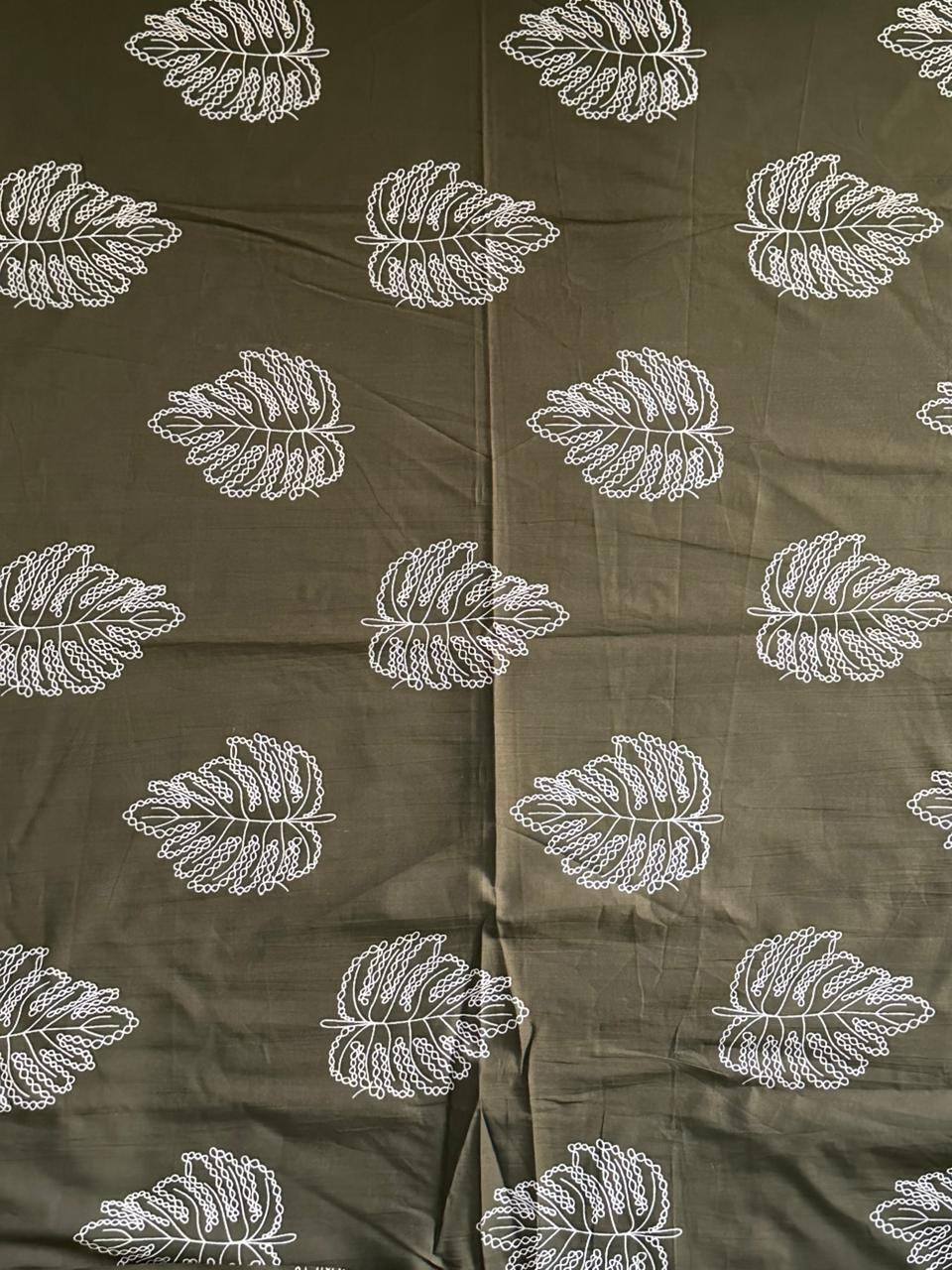 Tanish Signature Print - 34 — screen printed fabric design by Tanish Creation
