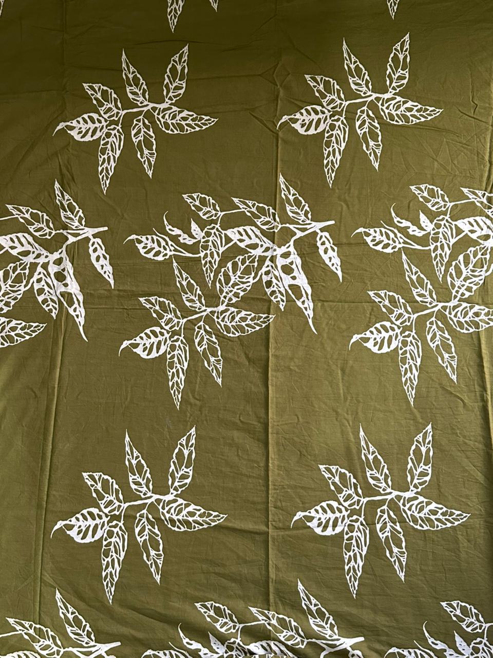 Tanish Signature Print - 35 — screen printed fabric design by Tanish Creation