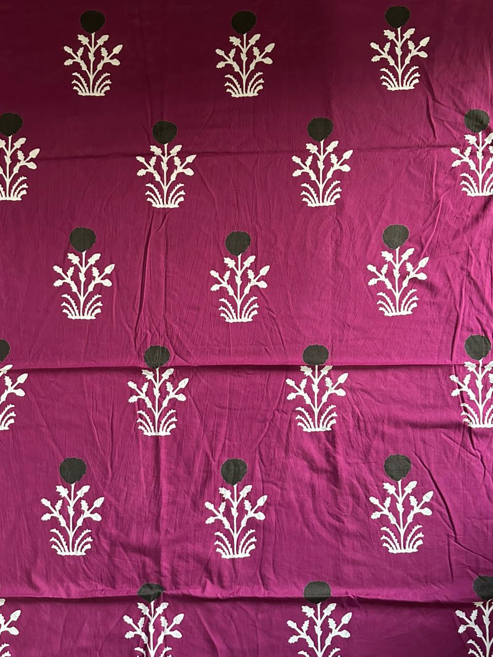 Tanish Signature Print - 36 — screen printed fabric design by Tanish Creation