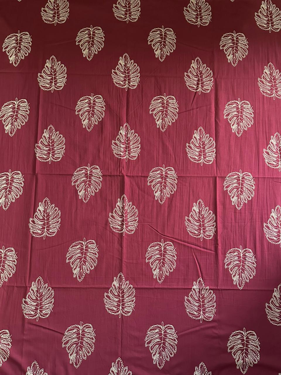 Tanish Signature Print - 37 — screen printed fabric design by Tanish Creation
