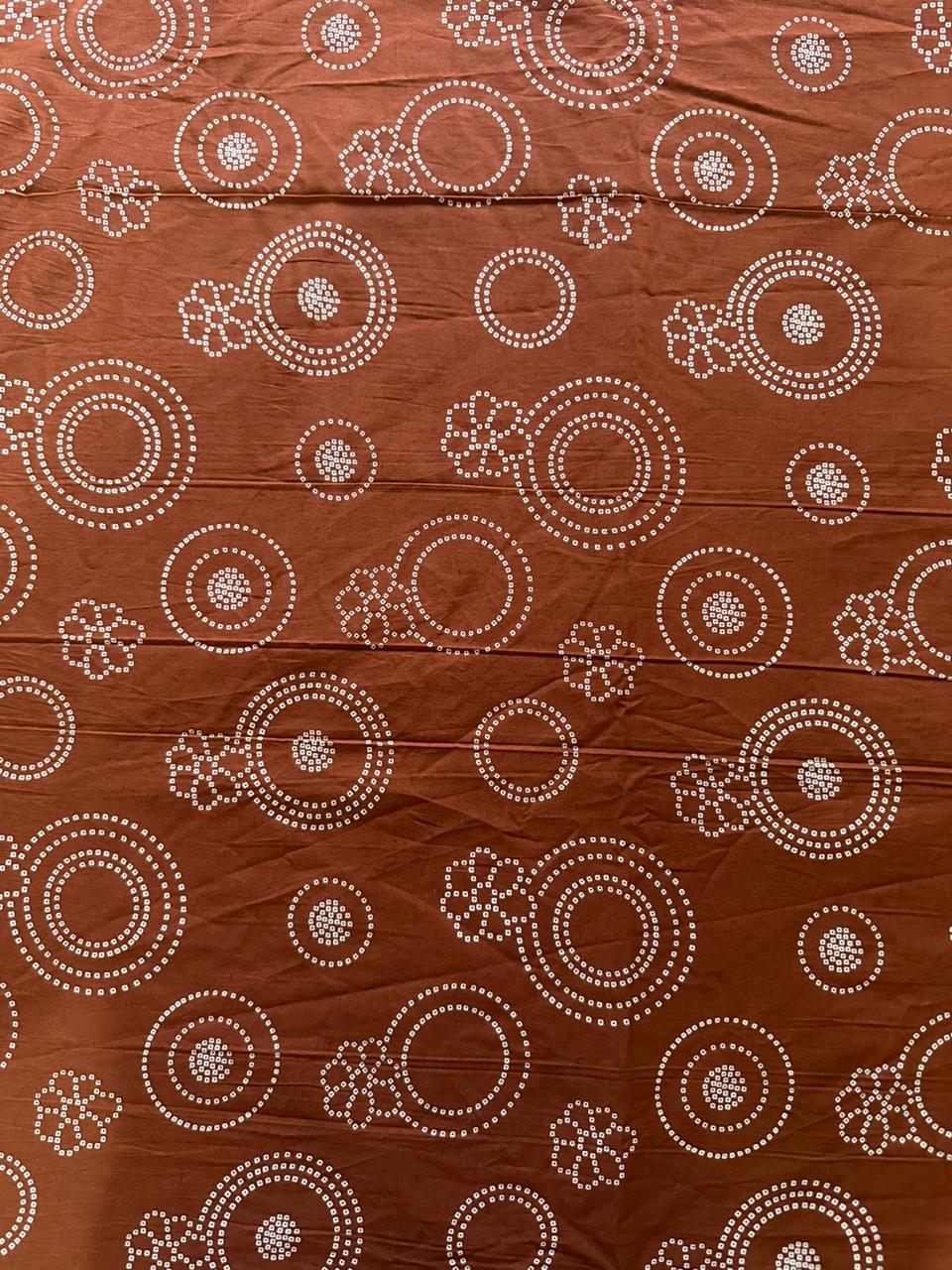 Tanish Signature Print - 04 screen printed fabric design