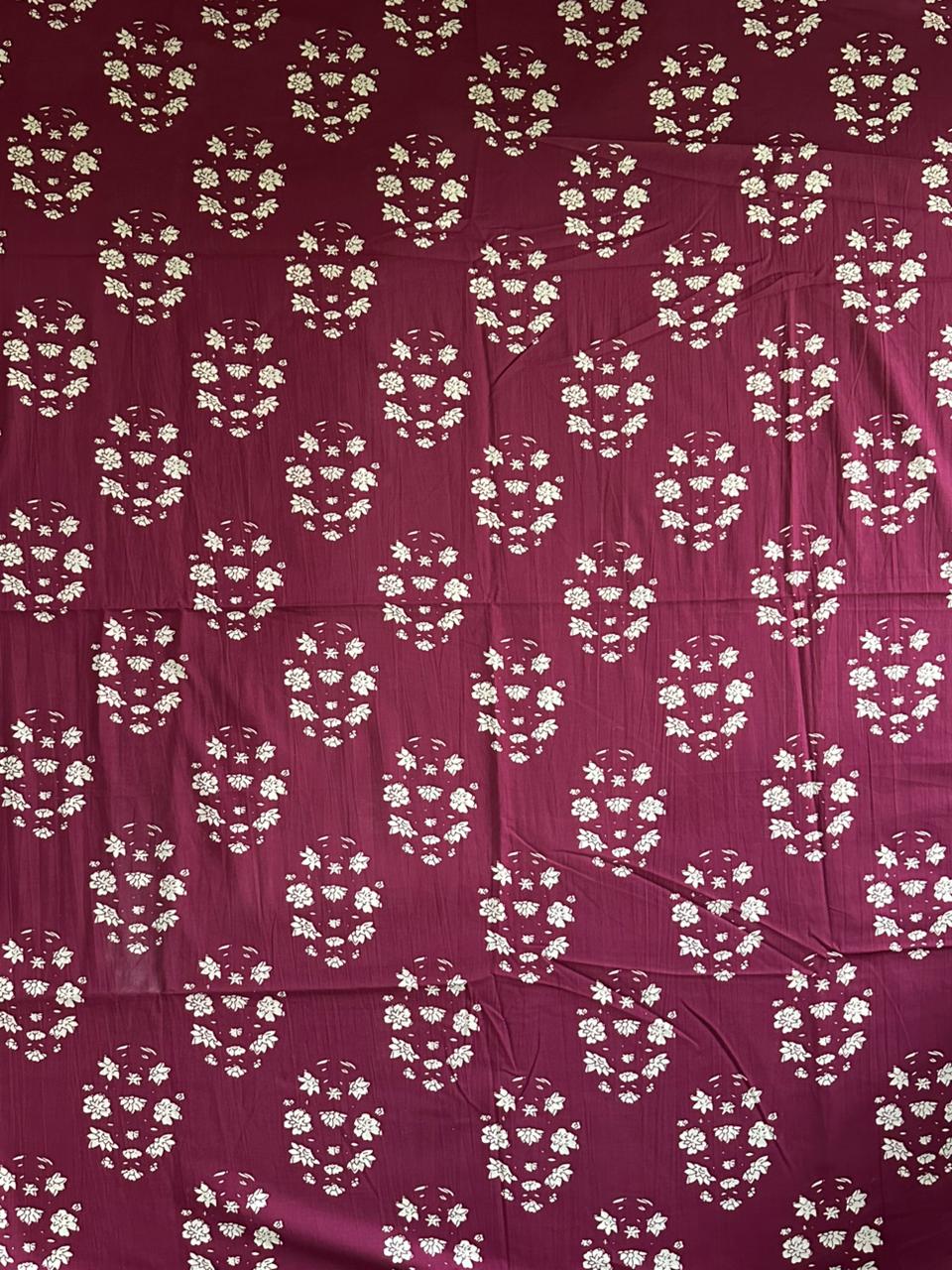 Tanish Signature Print - 40 — screen printed fabric design by Tanish Creation