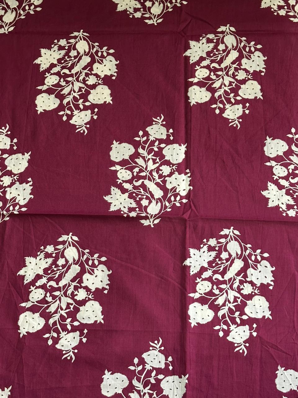 Tanish Signature Print - 41 — screen printed fabric design by Tanish Creation