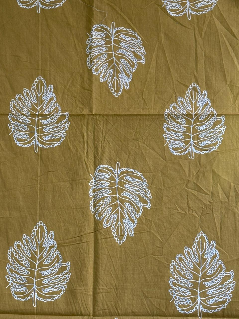 Tanish Signature Print - 43 — screen printed fabric design by Tanish Creation