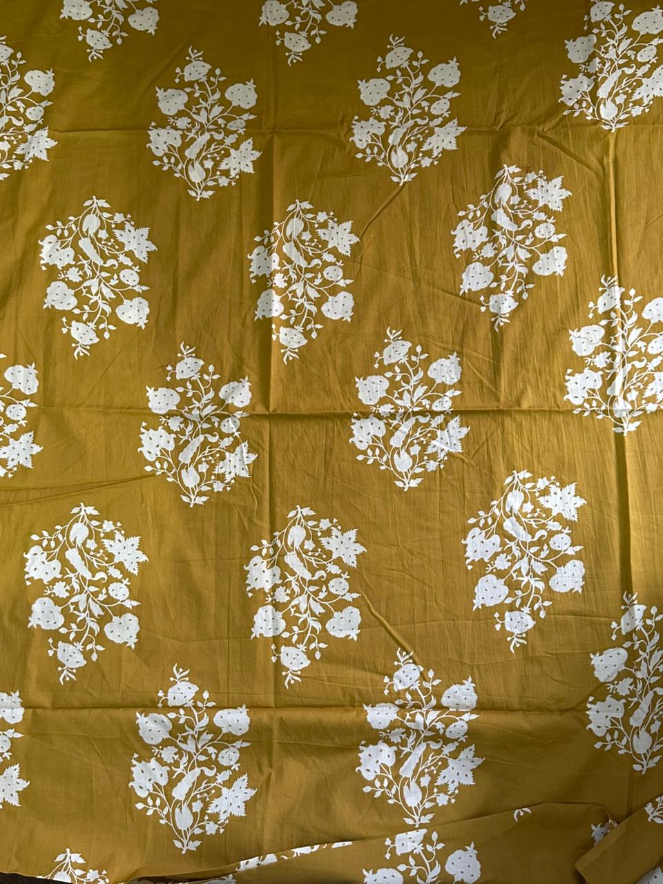 Tanish Signature Print - 44 — screen printed fabric design by Tanish Creation