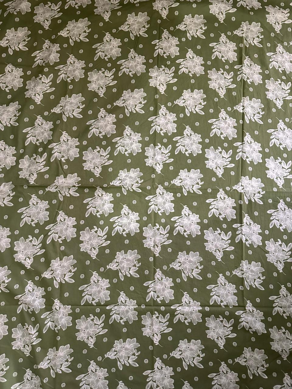 Tanish Signature Print - 47 — screen printed fabric design by Tanish Creation