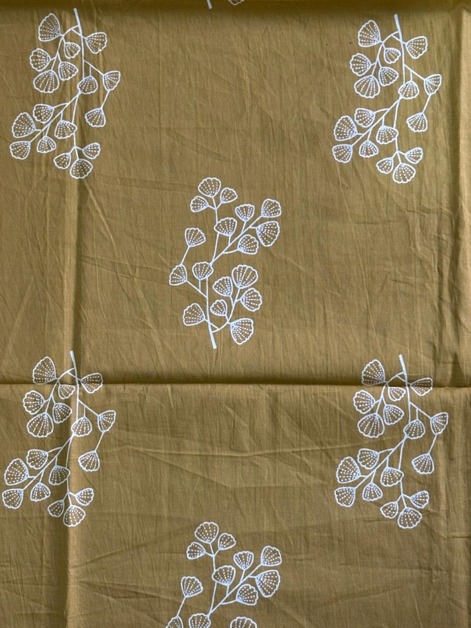 Tanish Signature Print - 50 — screen printed fabric design by Tanish Creation