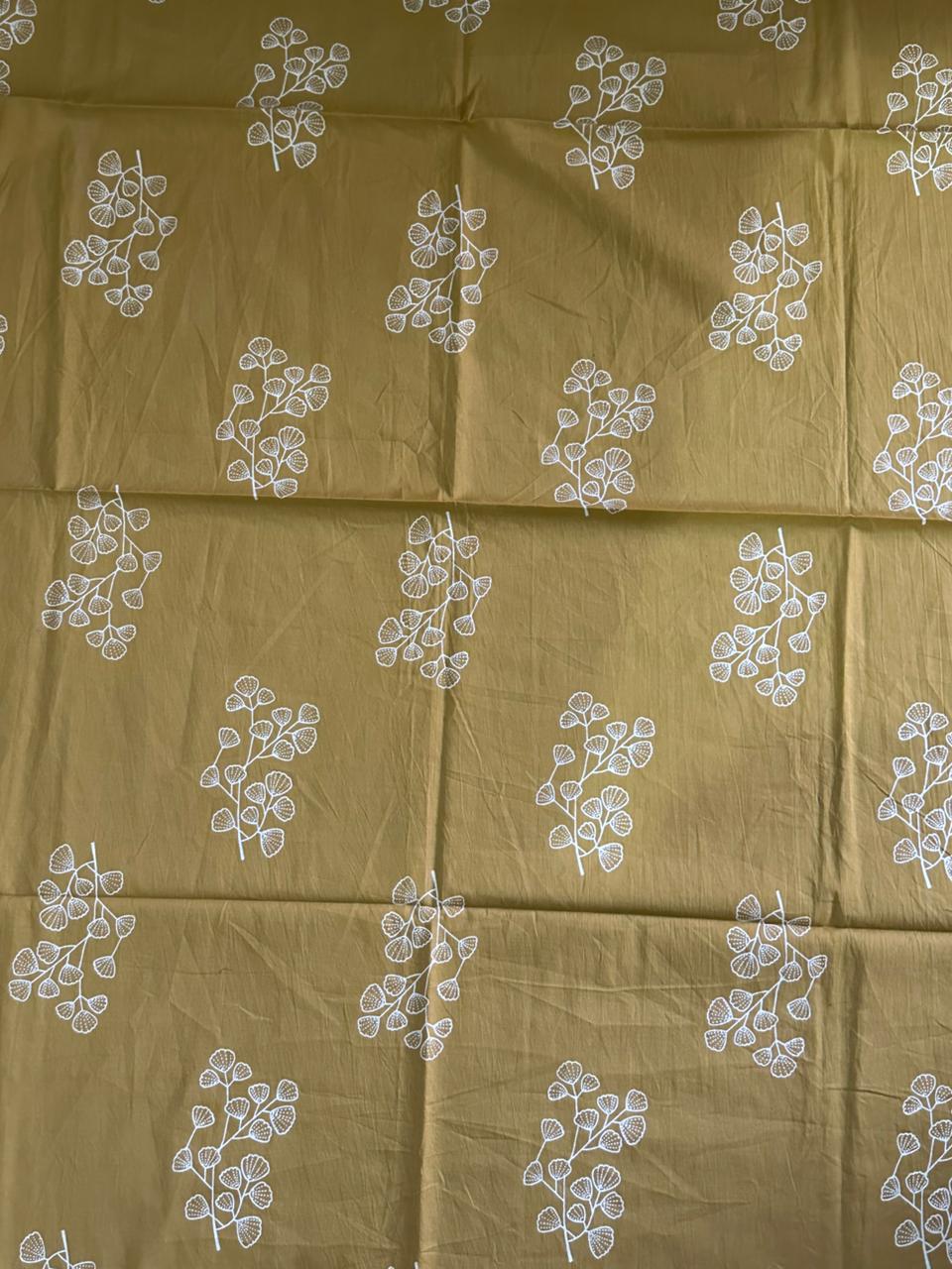 Tanish Signature Print - 51 — screen printed fabric design by Tanish Creation