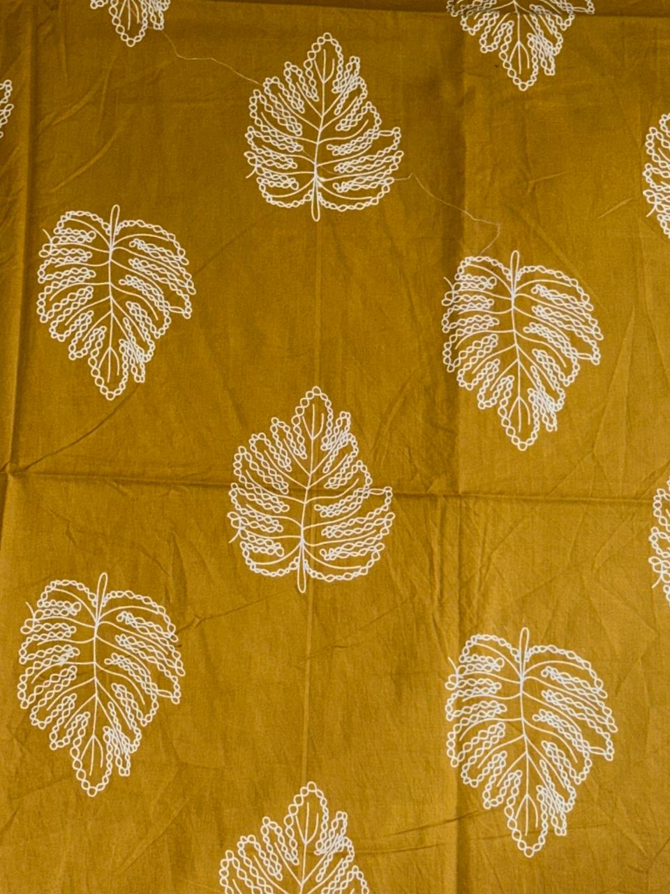 Tanish Signature Print - 52 — screen printed fabric design by Tanish Creation