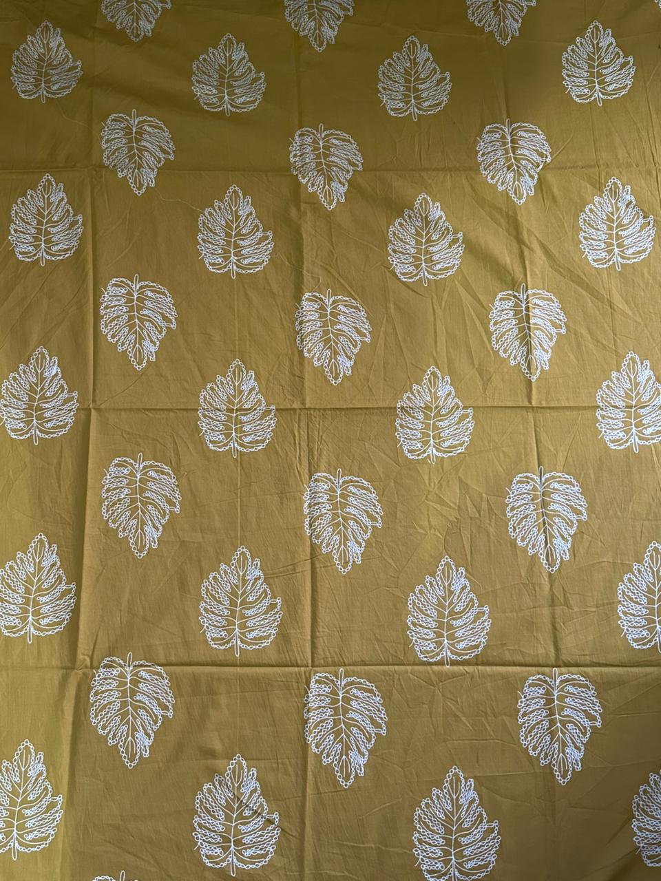 Tanish Signature Print - 53 — screen printed fabric design by Tanish Creation