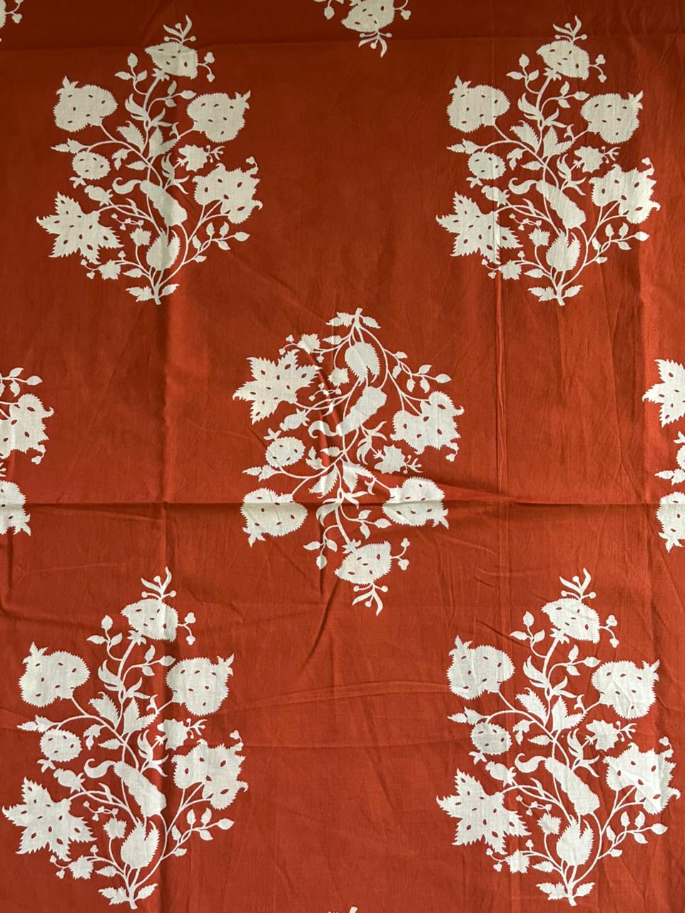 Tanish Signature Print - 56 — screen printed fabric design by Tanish Creation