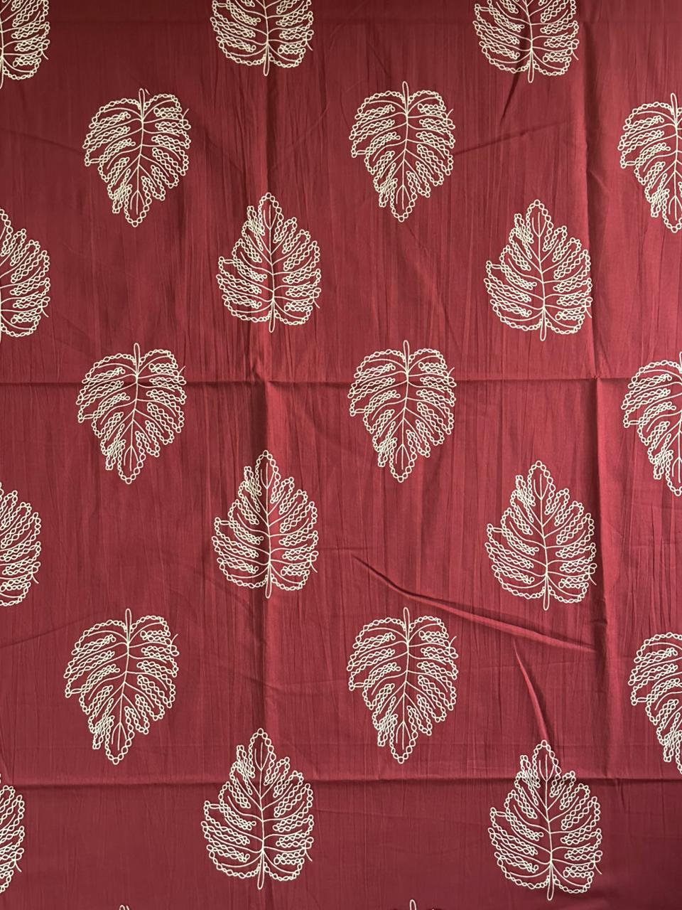 Tanish Signature Print - 57 — screen printed fabric design by Tanish Creation