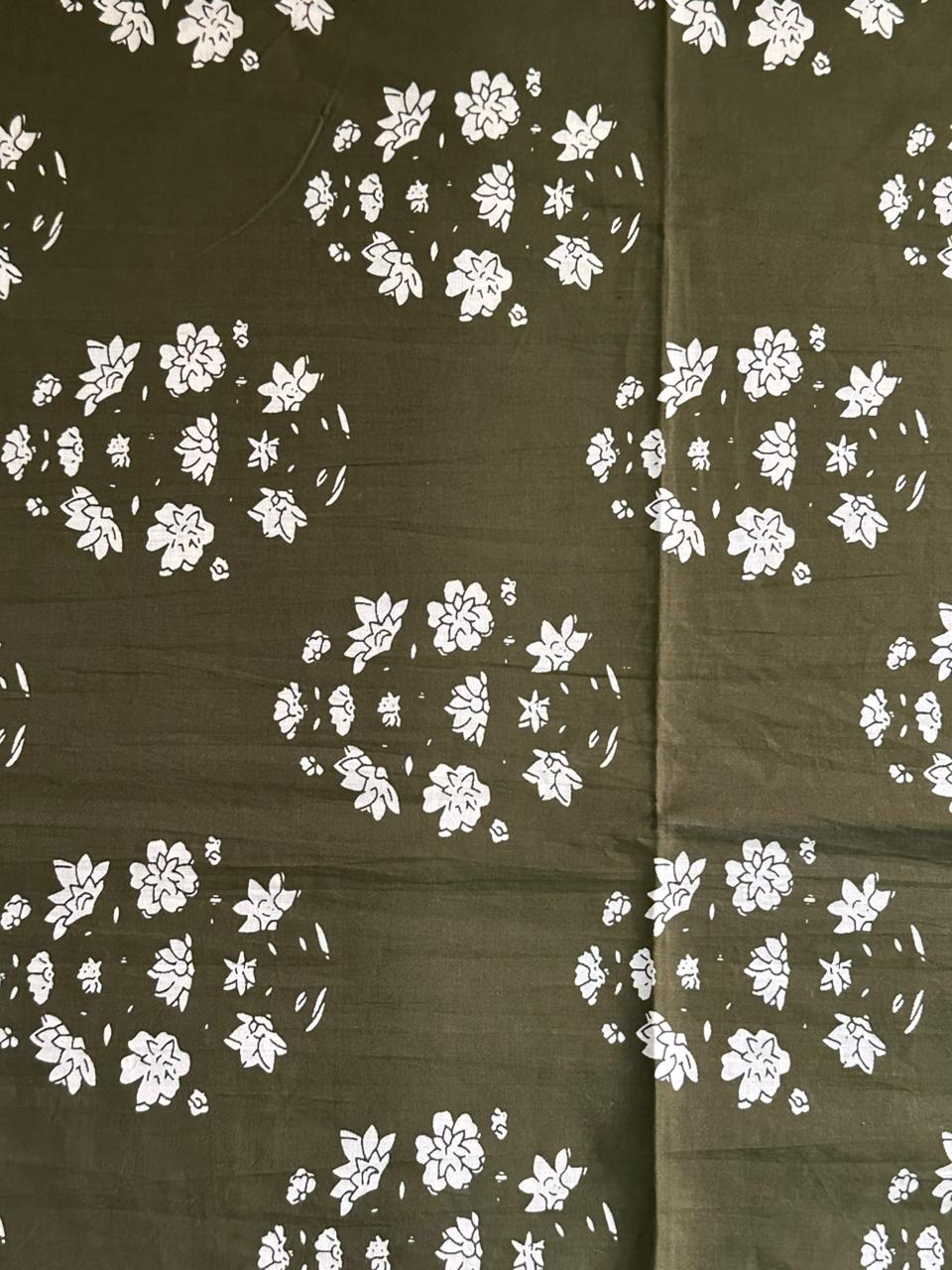 Tanish Signature Print - 63 — screen printed fabric design by Tanish Creation