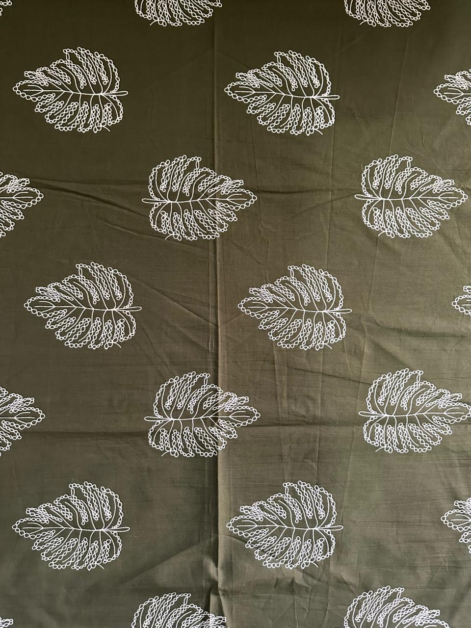 Tanish Signature Print - 65 — screen printed fabric design by Tanish Creation