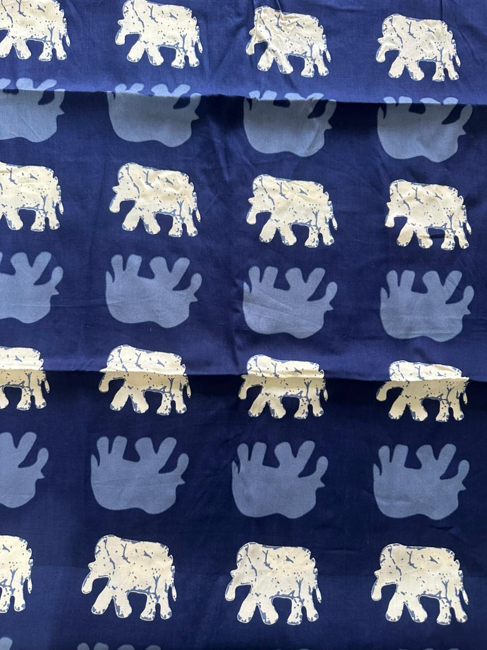 Tanish Signature Print - 07 screen printed fabric design